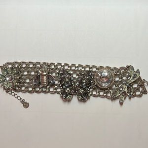 Vera wang bugs silver bracelet